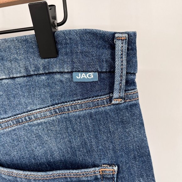 JAG Rachel Jeans Size 12/27 Medium Wash High Rise Loose Leg Slim Fit Denim - Picture 4 of 12